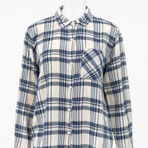 Lucky Brand Blue and White Checkered Shirt